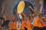 Huldiging Oranje hockey dames 2012